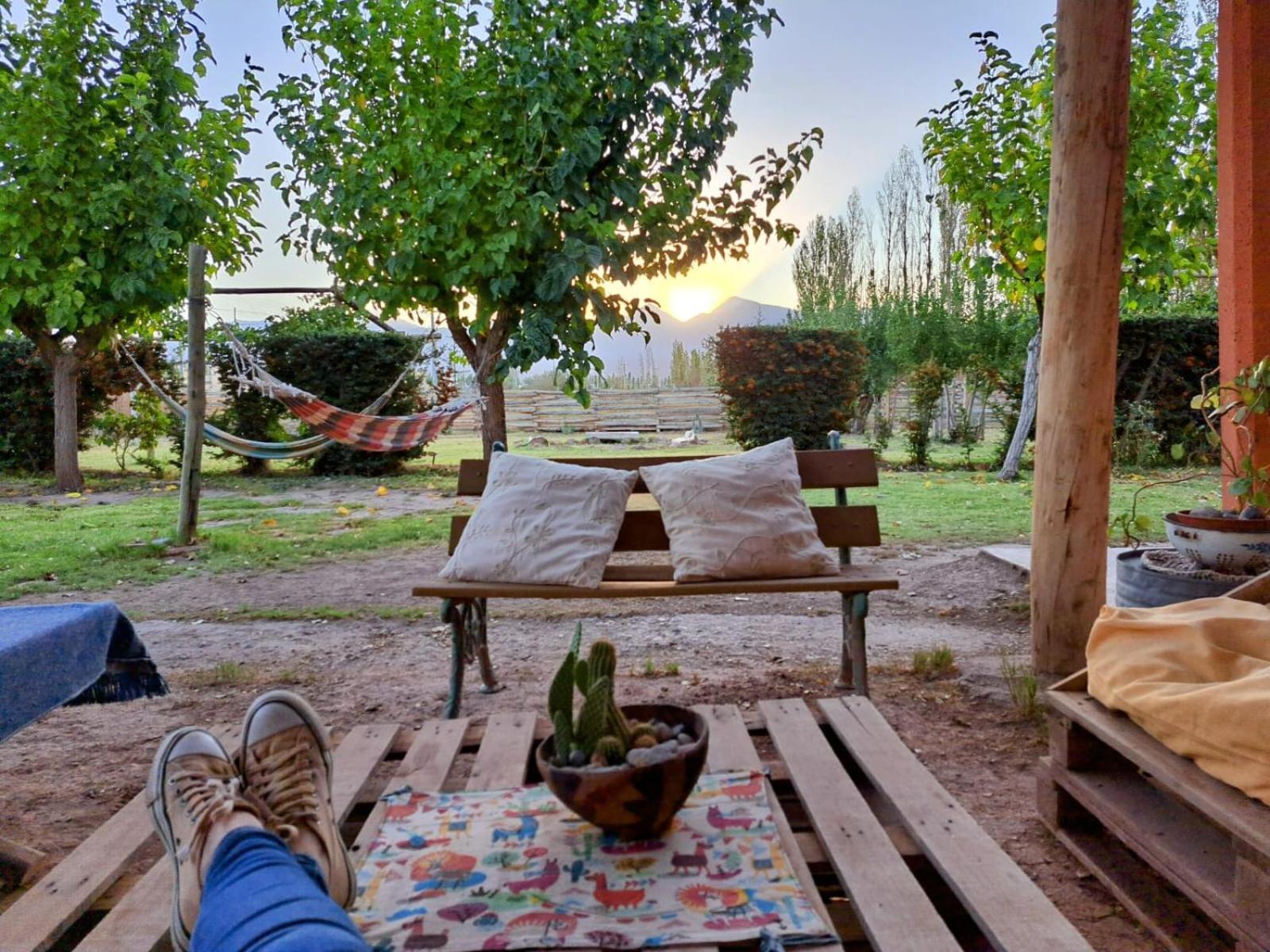 Aire De Barreal Hostel Andino Exteriér fotografie